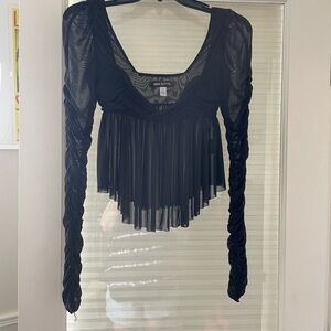 Urban black top size small